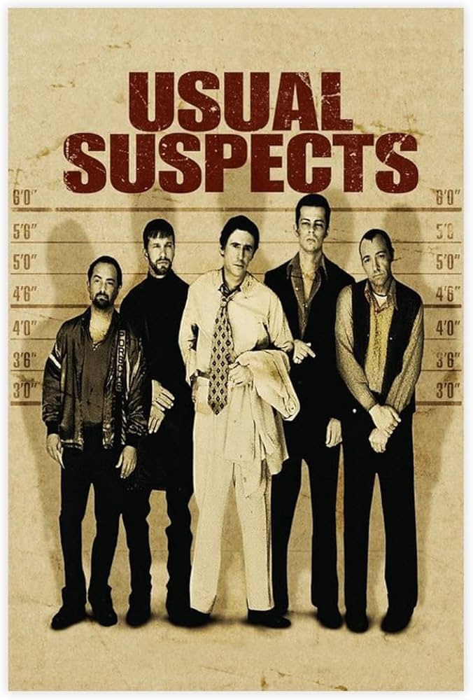 Usual suspects movie poster